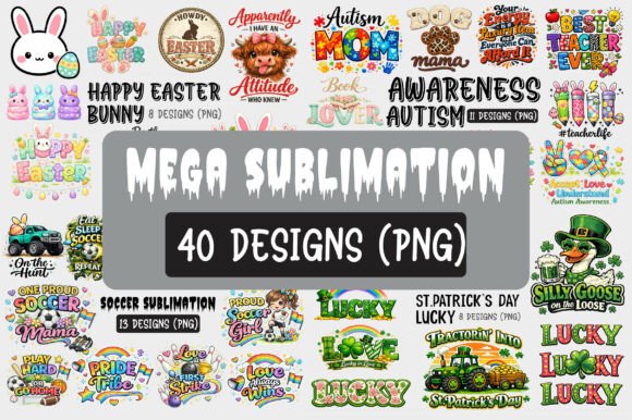 The Mega Sublimation PNG Bundle